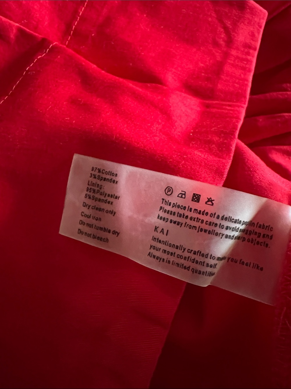 Kai Collective Adesuwa Red Dress - Picture 6 of 10
